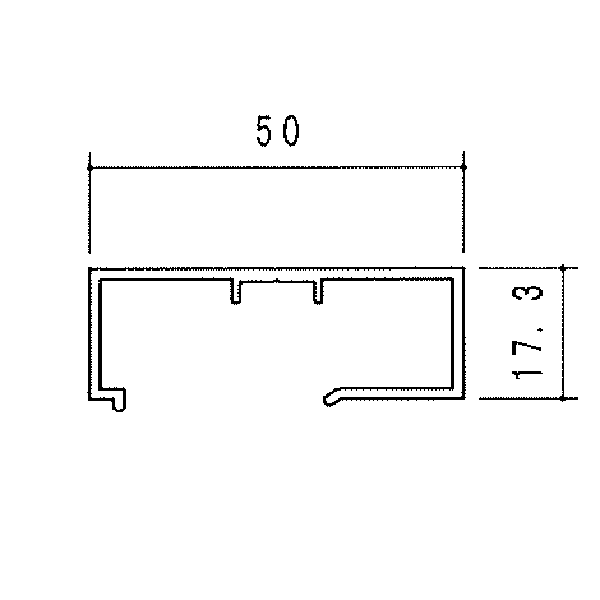 胴縁 KT-S5017【定尺=6000】