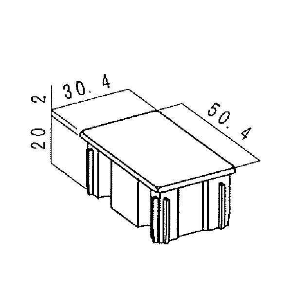 50x30格子キャップ B-CP5030 【10個】